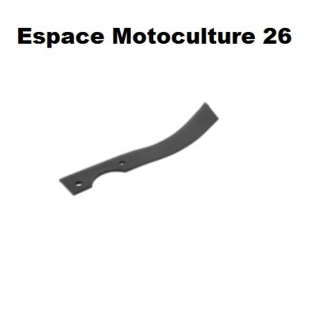 Couteau de fraise 220mm universel gauche pour motobineuse / motoculteur