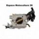 Carburateur adaptable HUSQVARNA 445 - 450 - JONSERED CS2245 - CS2250 S II - McCulloch CS450