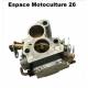 Carburateur adaptable HUSQVARNA 120 MARK II - 235 - 236 - 240 / JONSERED CS2234 / McCULLOCH CS340 - CS380T