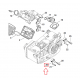 Silent Bloc (Butoir Annulaire) adapble STIHL 020T - MS200 - MS200T (Coté carburateur)