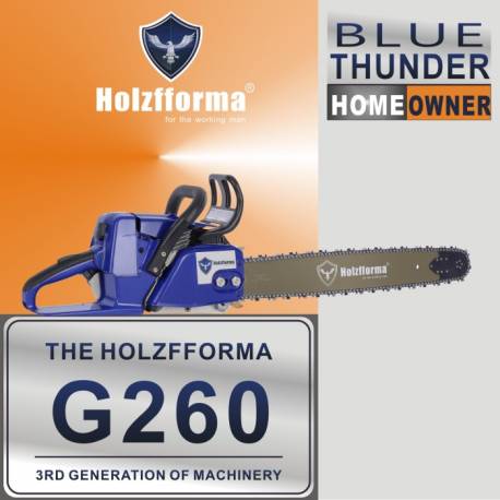 Tronçonneuse thermique HOLZFFORMA G260 - 50,2cc - 45cm de coupe