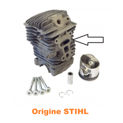 Cylindre piston ø38mm d'origine STIHL MS181 - MS181C - MS181C-BE (Ancien modèle)