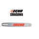 Guide de tronçonneuse d'origine ECHO 38RD58 - L: 38cm / 15" - PAS 325" - Jauge: 1,3mm - 64 entraineurs