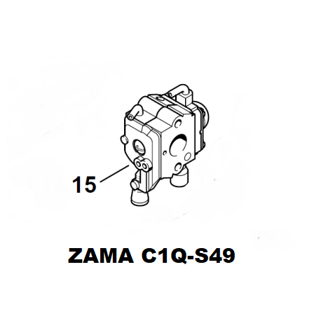 Carburateur ZAMA C1Q-S49 d'origine STIHL HS45