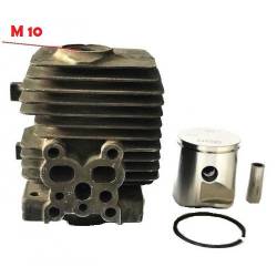 Cylindre (M10) piston ø34mm adaptable STIHL FS38 2-MIX - FS55 2-MIX - HS45 2-MIX - HS52