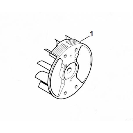 Volant magnétique / Rotor d'origine STIHL BG75 - FS75 - FS80 - FS85 - HL75 - HL75K - HS75 - FS80 - HS85 - KM85 - KM85R