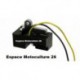Bobine d'allumage (Bloc électronique) adaptable JONSERED 625 II - 630 Super - 670 Champ / HUSQVARNA 61 - 266